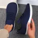 New Fashion Wide Barefoot Sneakers Mesh Soft Sole Breathable Lace Up Versatile Daily Round Toe Couple Running Shoes_desvips.com