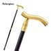 Golden Flower Wheatear Pattern Luxury Fashion Walking Stick For Party Decorative Cane Elegant Crosier Knob Walking Stick 93cm_desvips.com