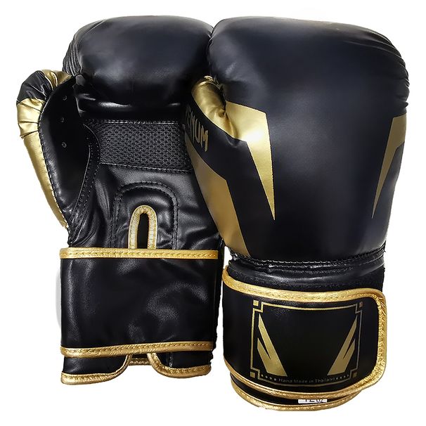 6oz,8oz,10oz,12oz,14oz,16oz Boxing Gloves, PU Leather Breathable Professional Boxing Gloves Taekwondo, Muay Thai_desvips.com