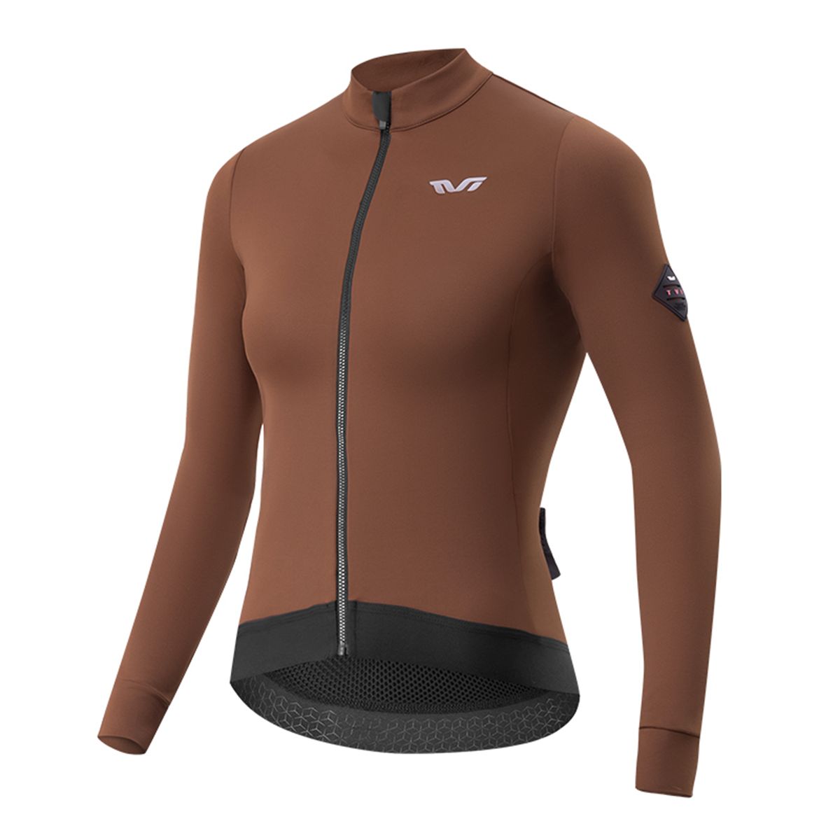 ROCKBROS Women's Winter Thermal Cycling Jersey, Long-sleeved Cycling Jersey, Cycling Clothing_desvips.com