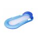 Summer PVC Inflatable Net Float Drainage Upper Back Float Bed With Awning Thickened Net Float Row_desvips.com
