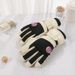 Winter Ski Men And Women, Cold-Proof, Fleece-Lined, Thickened, Windproof, Waterproof, Non-Slip, Touchscreen Gloves For_desvips.com