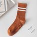 Non-Slip Yoga Socks With Toe Separators - Breathable Mid-Calf Pilates Socks For Women & Men - Anti-Slip Grip Workout Socks For Barre, Dance_desvips.com