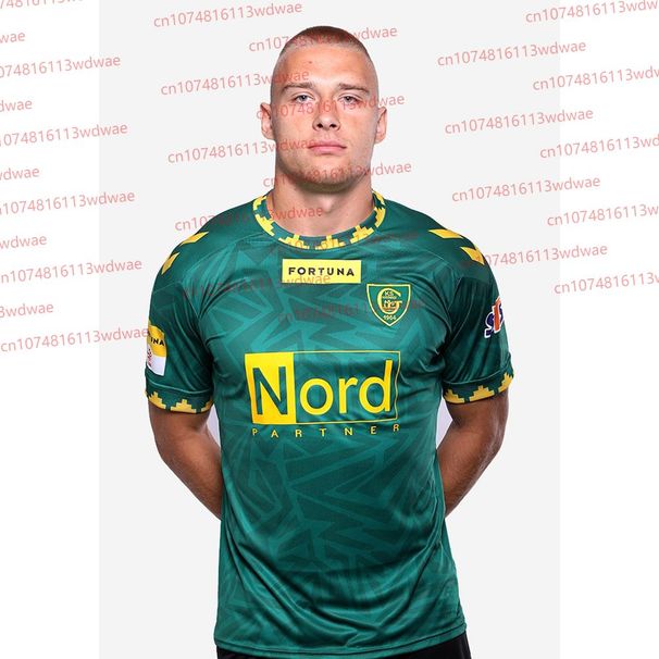 Polish Football Men's Short-sleeved T-shirt Summer Quick-drying Sportswear GKS Katowice Kit Polska Piłka Nożka Jersey_desvips.com