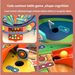 Multifunctional Sports Pinball Table ,kids Educational Toy ,pinball Desktop Game For Two-player Battle ,color Box Packaging_desvips.com