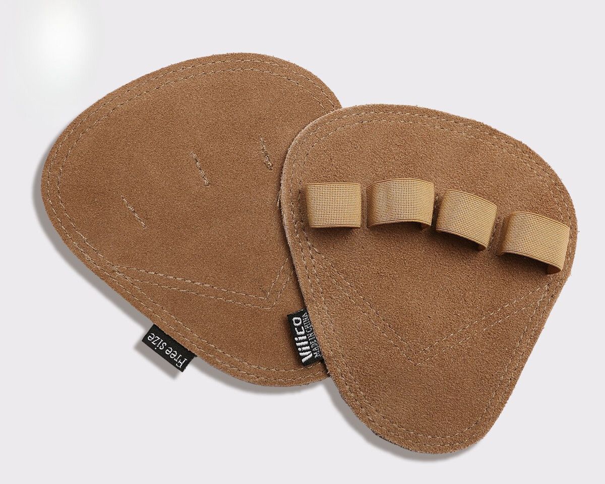 Cowhide Deadlift Palm Protector Non-Slip Half-Finger Gloves Waterproof Wear-Resistant Weightlifting Tool Anti-Slip_desvips.com