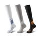 Men's plus Size Calf Length Soccer Socks for Spring Autumn Slightly Compressed Style for Running Training Cycling And Fitness_desvips.com
