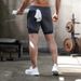 Men's Clothing Breathable Quick Drying Sports Pants Double Layer Trendy Summer Quick Drying Fitness Sports Shorts_desvips.com