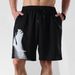 Men's Summer New Style Outdoor Running Training Sports Shorts, Loose Fit, Large Size, Mesh Quick-Dry Beach Shorts_desvips.com