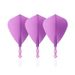 Two-color dart blade durable accessories flying mark One tail kite dart dart wing 3 sets_desvips.com