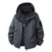 25 Black Gold Men New Winter Hooded Warm Youth Fashion Versatile Casual Cotton Padded Jacket Coat Stylish_desvips.com