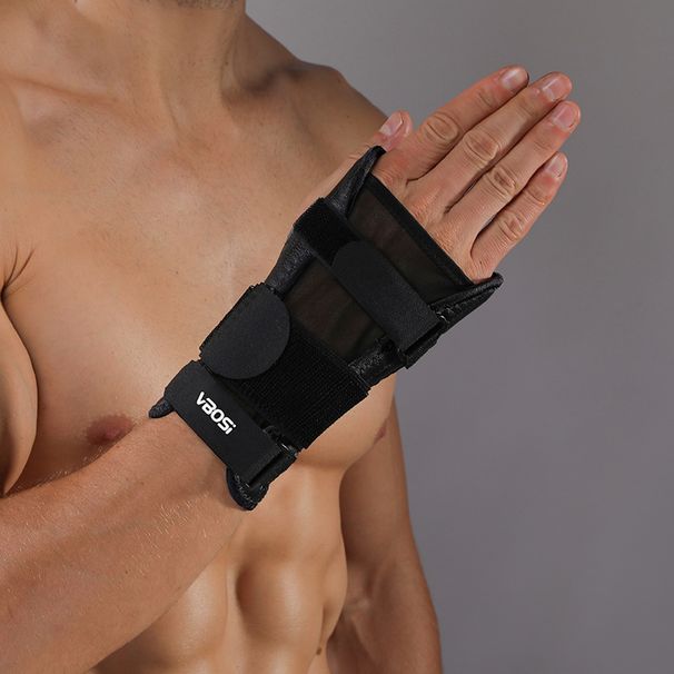 VBOSI Palm Guard Wrist Support Compression Outdoor Fitness Basketball Sports Sprain Steel Plate Fixation Protective Gear_desvips.com
