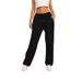 Size Enter European American Men's And Women's Solid Color Casual Loose Fleece-Lined Long Sweatpants_desvips.com