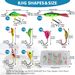 Shark Skimmer|34-Piece Hook Rod, Reel, Gear, Ice Fishing Set With Chair, Bait, Lure Bait_desvips.com