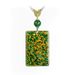 The luxurious "big lacquer" brooch, a traditional craft of China's intangible cultural heritage, brings good luck, wealth, and clears negative energy _desvips.com