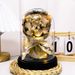 Mother's Day Gift: Eternal Rose In A Glass Dome, 520 Gift For Girlfriend, Wife, Best Friend, Goddess, Mom, Birthday_desvips.com