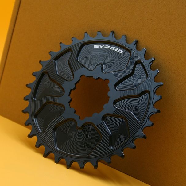 EVOSID Mountain Bike 3mm Positive And Negative Teeth Closed 12-Speed CNC Direct Mount 32 34 36 38T Chainring_desvips.com