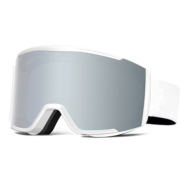 Double Layer Anti-Fog Anti-UV Outdoor Sports Ski Goggles With Snap-On Prescription Lenses_desvips.com