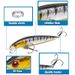 Luya Bait Minnow Bait 10cm/9g Floating Ring Bead Simulation Bait Hard Bait Bait Bait Bait Bait Bait Bait Fishing Gear Products_desvips.com