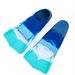 Adult Swimming Freestyle Silicone Lightweight Customizable L0G0 Anti-Slip Design Children's Free Diving Short Fins_desvips.com