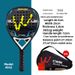 Kaiwei Hot-Selling 4042 Beach 12K Material In Stock Source Manufacturer Racquet Tennis Racket_desvips.com