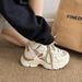 Showy Feet, Small Height, Thick Sole, Casual Versatile Dad , New Spring And Autumn Lightweight Sports_desvips.com