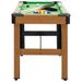 4-Foot Pool Table - MDF Construction, PVC Veneer Finish, Complete With Accessories, Suitable For Game Rooms And Offices_desvips.com
