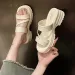 Platform Sandals Women's Comfortable Hot Summer Beach Flat Fashion Slippers - Shoes,_desvips.com
