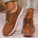 Designer Trend Sneakers Women Casual Lace Up Flat Running Walking Woman Footwear Breathable Women's Sports Shoes_desvips.com