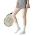 Professional Women's Sports Socks, Mid-calf Cotton, Sweat-absorbent, Odor-resistant, Breathable, Towel-soled, Suitable_desvips.com