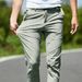001 Ice Oxygen Breathable Men Outdoor Sports Hiking Men's Casual Quick-Dry Elastic Loose Thin Pants_desvips.com