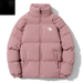 Paul Fanji Autumn Winter New Couple Warm Cotton Solid Color Trendy Versatile Puffer Jacket Loose Casual Coat_desvips.com