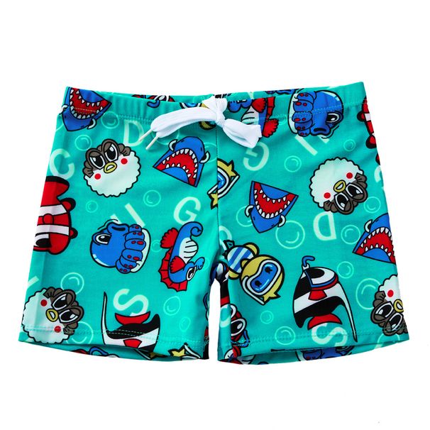 New Boys' Trunks, Children's Quick-dry Swimwear With Cartoon Prints, Suitable Older Children, For Hot Springs, Seaside,_desvips.com
