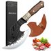 ROCOCO Viking Cleaver Knife Full Tang Kitchen Axe Birthday Gift For Men_desvips.com