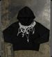 2025 American Style Zipper Sweatshirt Gothic Chain Print Hoodie Casual Jacket_desvips.com