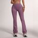 Wide Leg Slim Fit Flare Pants Casual Feel Long Pants For Outdoor Running Sports Fitness Naked Look Slimming_desvips.com