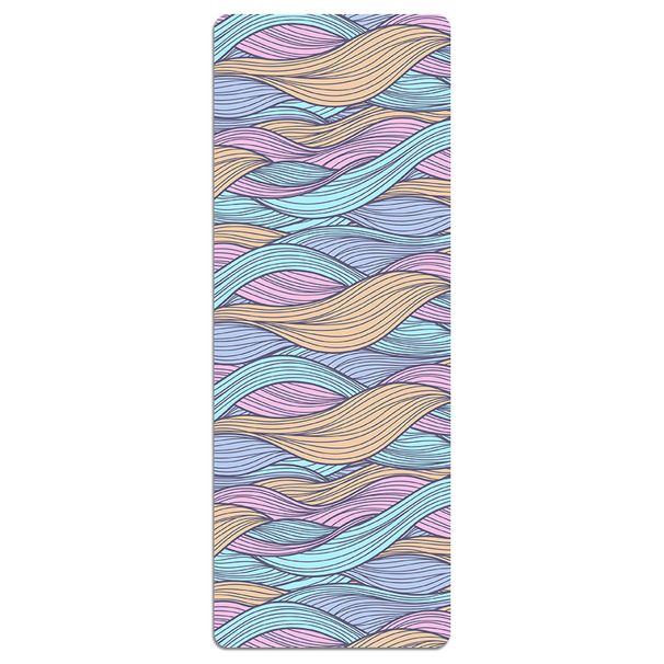 1.5mm Ultra Thin Suede Printed Yoga Mat Rubber Yoga Mat Skipping Rope Aerobics Non Slip Mat_desvips.com