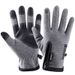 Flip-top Switch Winter Gloves, Fleece-lined, Touch-screen, Warm, Non-slip, For Outdoor Cycling, Waterproof, Windproof, For Electric Bikes And Bicycles_desvips.com