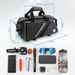 ROCKBROS Luggage Bag Bicycle Rear Panniers 11.6L Saddle Bag Luggage Rack_desvips.com