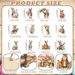 ornaments, Spring Tree Happy Easter Bunny Decorations, Handmade Wooden Ornaments_desvips.com