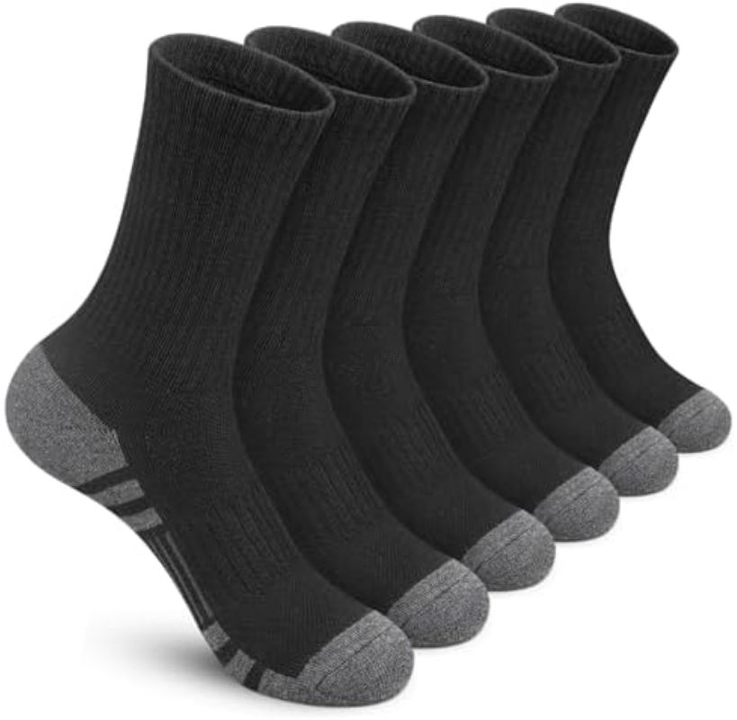 8PCs-4pairs Cushioning Breathable Running High-Performance Durable Outdoor Sports Socks For Men And Women_desvips.com