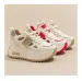 Hollow Cutout Platform Sneakers Women Lace Up Contrast Color Thick Wedge Sole Non Slip Casual Walking Dad Shoes_desvips.com