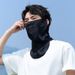 Nylon Men's Sun Protection Gaiter, Thin Ice-feel UV Protection, Women's Summer Neck Protector And Face Mask_desvips.com