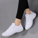 2535 Youth Teen Girls Cheerleading Shoes Breathable Mesh Aerobics Sneakers Lightweight Non‑slip Women's Casual Athletic_desvips.com