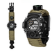 Wolf Warrior 2 Waterproof Paracord Watch Multifunctional Special Forces Gear Outdoor Survival Climbing Camping Supplies_desvips.com