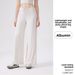 Cross-Border Wide-Leg Antibacterial Loose Slimming Draped Sports Running Yoga Straight-Leg Pants_desvips.com