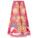Fashion One-piece Bathing Suit Set Printed Gauze Dress Beach Spa Bikini_desvips.com