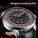 TIMEARTX Cross-Bordr Trad Nw Roultt Mn's Watch Luminous Watrproof Lathr Strap Trndy Quartz Wristwatch_desvips.com