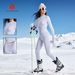 Women's Winter Thermal Base Layer Set - Seamless Yoga Outfit For Skiing & Outdoor Sports (Lavender Purple, S/M/L)_desvips.com