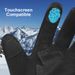 Winter Softshell Gloves Unisex Warm Thermal Windproof Touchscreen Non-Slip For Cycling Ice Climbing Hiking Driving Running_desvips.com